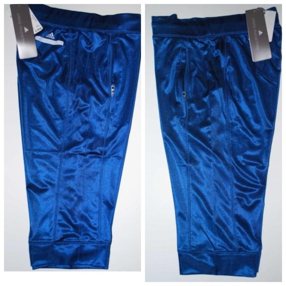NWTAdidas Stella McCartney blue 3/4 Leggings Size L